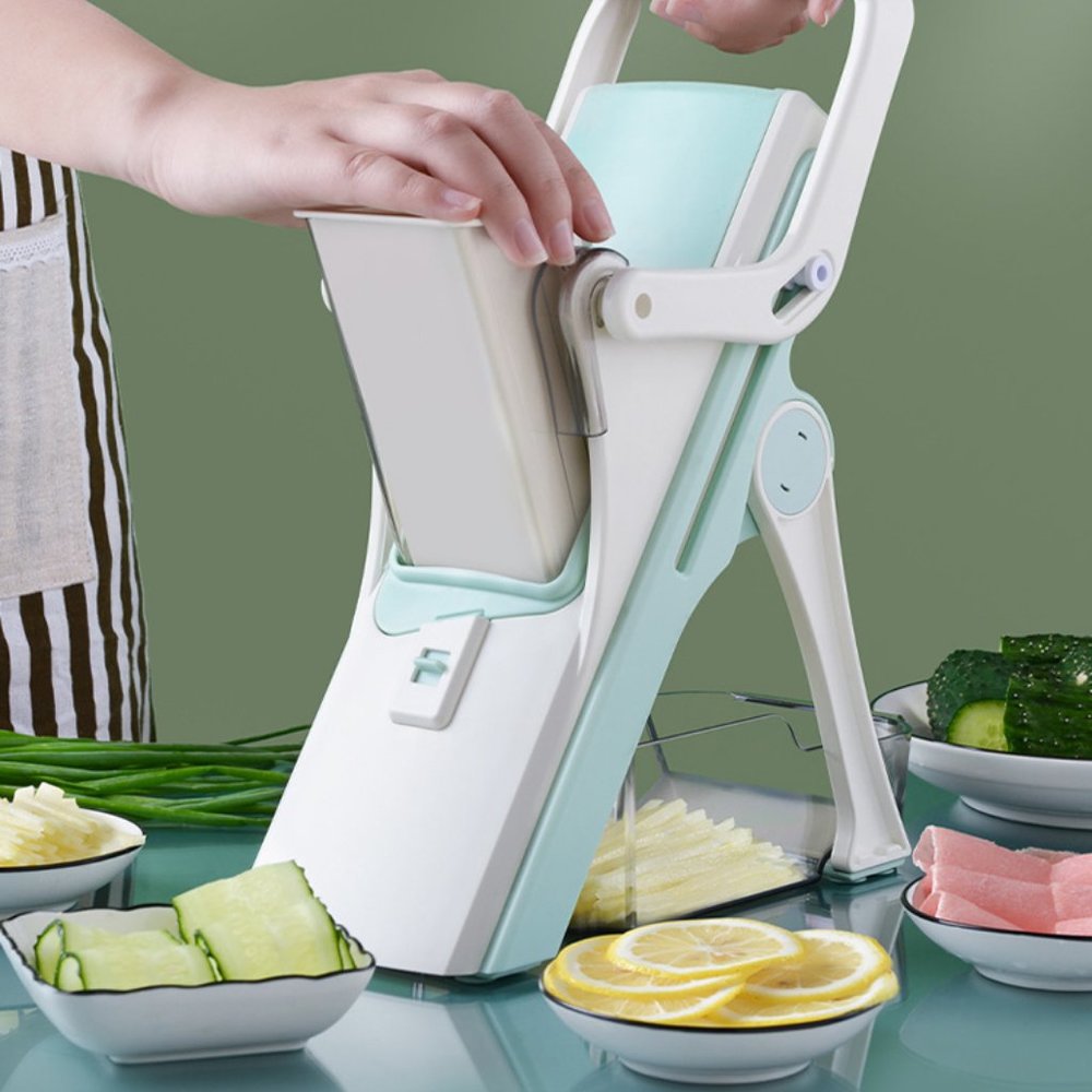 Pro Chef 5 In 1 Cutter Kitchen Multifunction Vegetable Chopper Manual Food - Picture 15 of 15